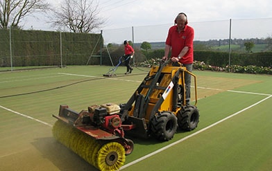 EnTC Tennis Courts - Tennis court cleaning, 